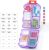 1 Pack Travel Pill Organizer w Lables, Small 10 Grid Compartments Pocket Pharmacy, Handy Pill Holder Box – Portable Medicine Container Case – Mini Cute Daily Weekly 7 Day Medication Organizer – Purple